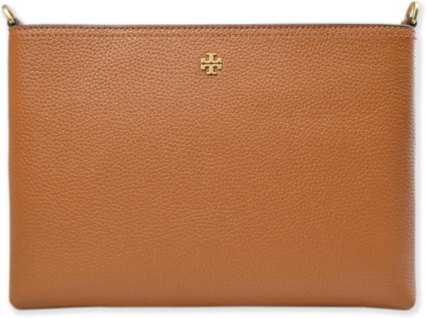 Tory Burch Womens 148314 Blake Swingpack Pebbled Leather Crossbody Shoulder Bag,-1