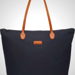 Water-Resistant Lightweight Nylon Tote Bag for Women - Multiple Colors & Sizes