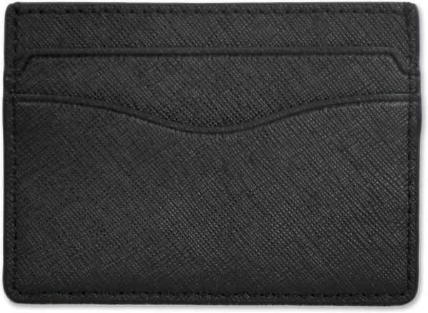 Tory Burch Womens 136101 Saffiano Leather Emerson Slim Card Case Wallet, (001 Black) cardigan