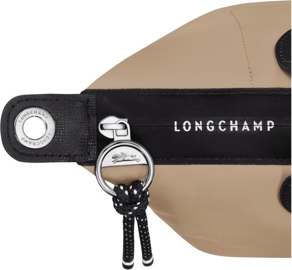 Longchamp Le Pliage Small Energy Canvas Tote Shoulder Bag, Argile smallpox