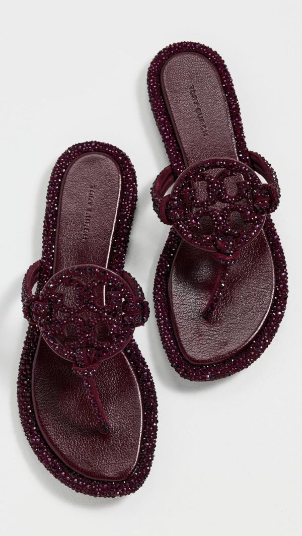 Tory Burch Women's Miller Knotted Pave Sandals-1