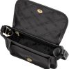 Longchamp Le Foulonne Small Leather Crossbody Bag in Black leetcode