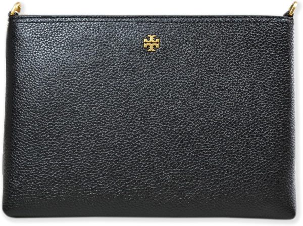 Tory Burch Womens 148314 Blake Swingpack Pebbled Leather Crossbody Shoulder Bag, tory burch bag