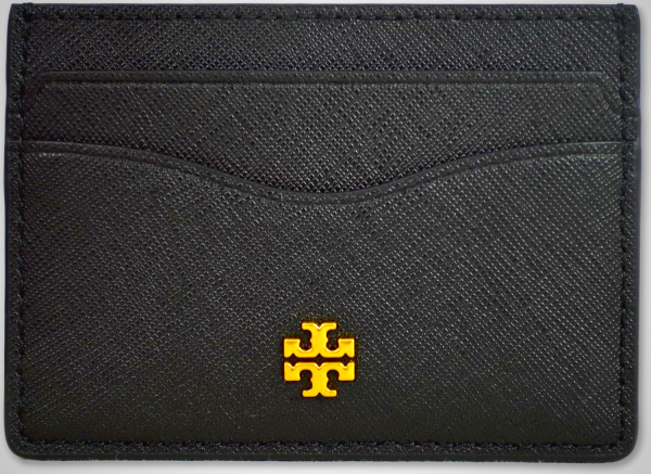 Tory Burch Emerson Slim Card Case 136101 Moose 909 Brown
