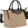 Longchamp Le Pliage Small Energy Canvas Tote Shoulder Bag, Argile longchamp outlet