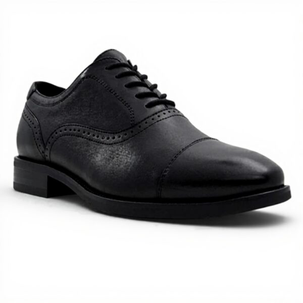 Aldo Mens Ayton Oxford Leather Lace-Up Shoes Black
