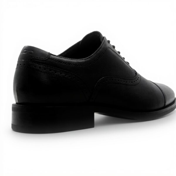 Aldo Mens Ayton Oxford Leather Lace-Up Shoes Black