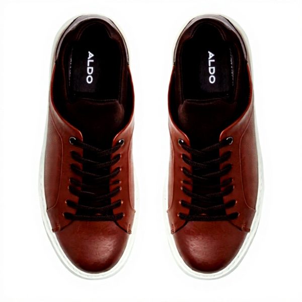 Aldo Leyton Mens Sneaker Cognac Fashion Trainers UK Sizes