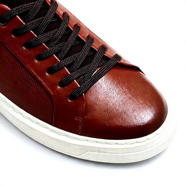 Aldo Leyton Mens Sneaker Cognac Fashion Trainers UK Sizes