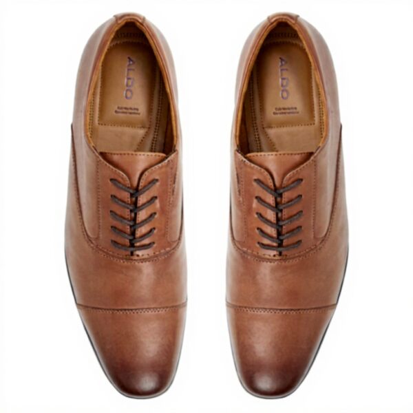 Aldo Stan Oxford Mens Leather Lace-Up Shoes
