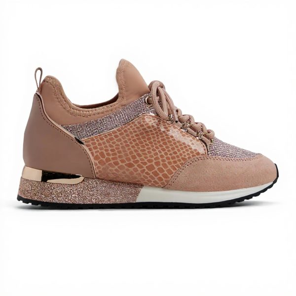 Aldo Women's Courtwood Fashion Lace-up Sneaker Rose Gold