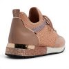 Aldo Women's Courtwood Fashion Lace-up Sneaker Rose Gold