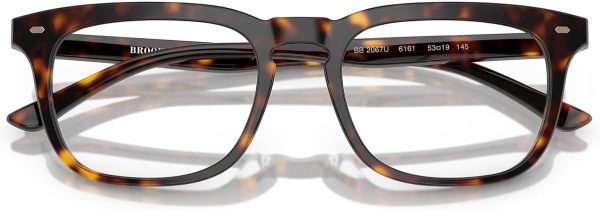 Brooks Brothers BB2067U Universal Fit Rectangular Prescription Eyewear Frames-4