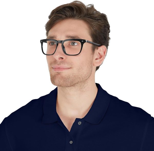 Brooks Brothers BB2067U Universal Fit Rectangular Prescription Eyewear Frames-5