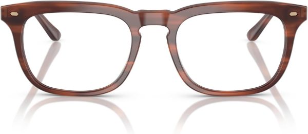 Brooks Brothers BB2067U Universal Fit Rectangular Prescription Eyewear Frames for Men-0