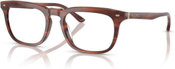 Brooks Brothers BB2067U Universal Fit Rectangular Prescription Eyewear Frames for Men-1