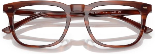 Brooks Brothers BB2067U Universal Fit Rectangular Prescription Eyewear Frames for Men-4