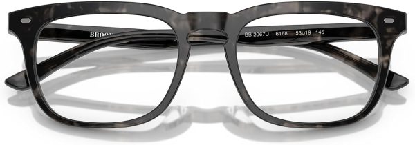 Brooks Brothers BB2067U Universal Fit Rectangular Prescription Eyeglass Frames-4