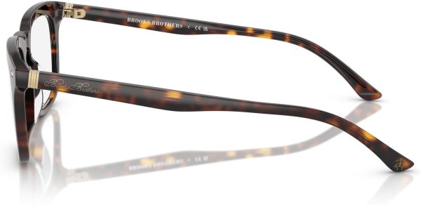 Brooks Brothers BB2067U Universal Fit Rectangular Prescription Eyewear Frames-2