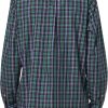 Brooks Brothers Men's Friday Poplin Long Sleeve Pattern Sport Shirt - Forest Plaid-1
