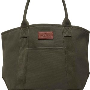 Brooks Brothers Men's Penn Tote Bag - Durable Canvas Shoulder Bag-0