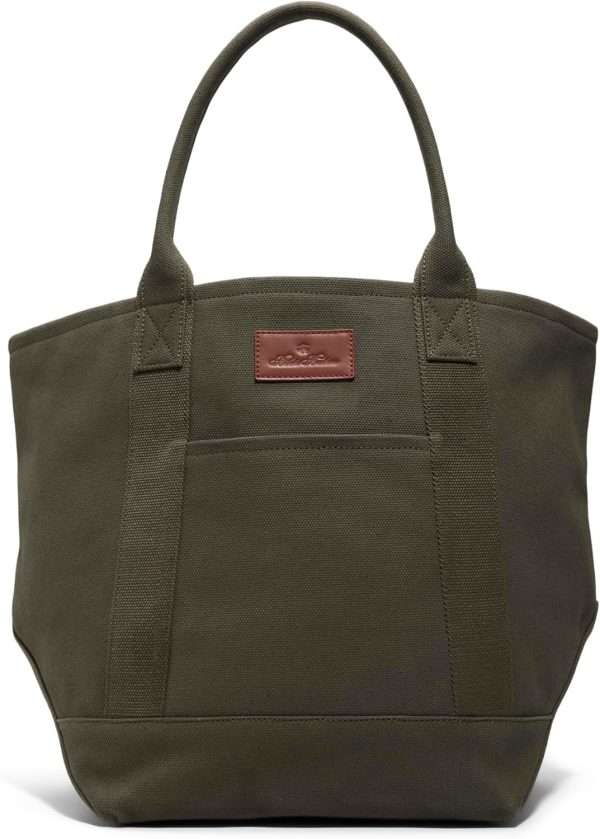 Brooks Brothers Men's Penn Tote Bag - Durable Canvas Shoulder Bag-0