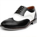 Ferro Aldo Men's Arthur Oxford Leather Lace-Up Shoes