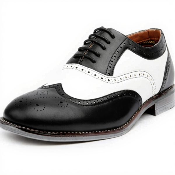 Ferro Aldo Men's Arthur Oxford Leather Lace-Up Shoes
