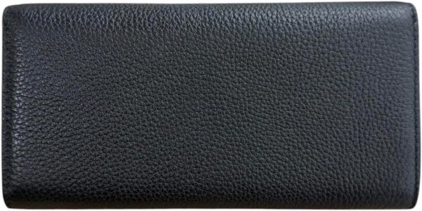 Tory Burch Britten Pebble Leather Envelope Wallet for Women-2