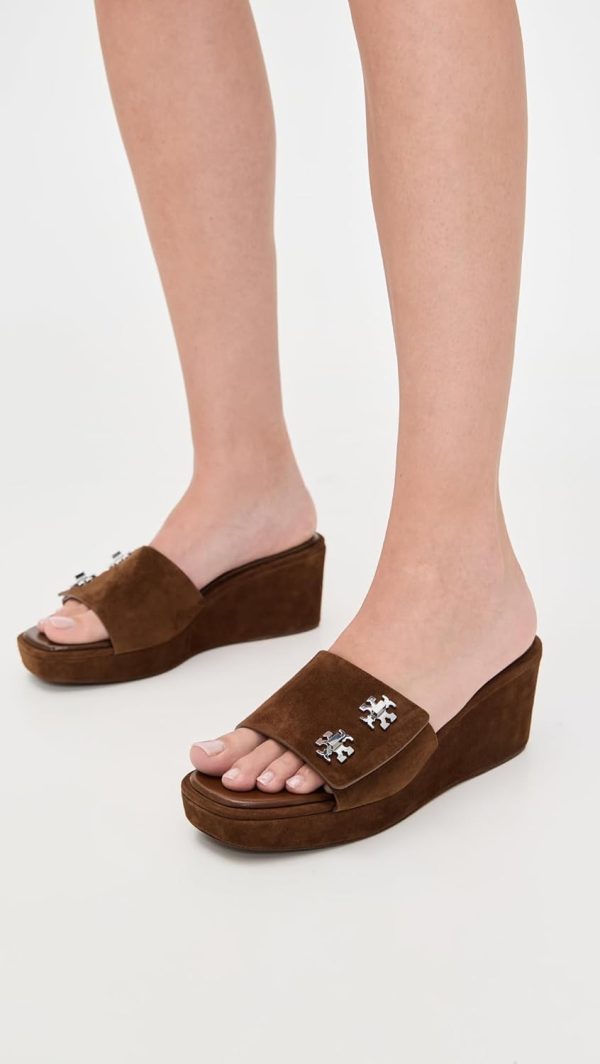 Tory Burch Women's Turnlock Wedge Sandals 60mm - Comfort & Style-2