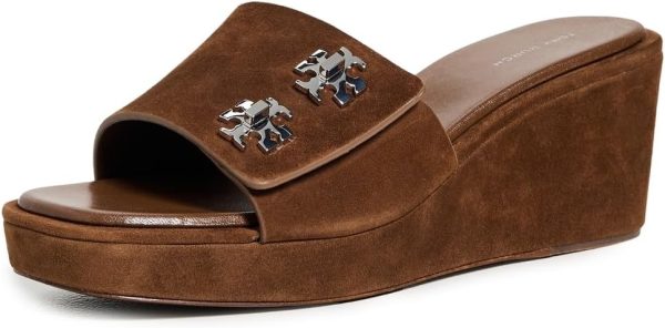 Tory Burch Women's Turnlock Wedge Sandals 60mm - Comfort & Style-0