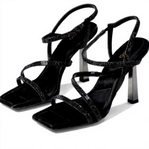 ALDO Adrocan Black Boots Women Flat Heel Buckle