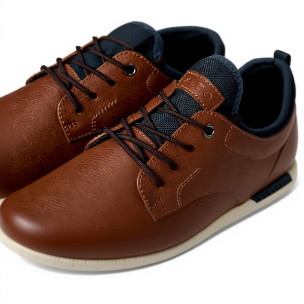 ALDO Mens Colby Cognac Fashion Trainers Pillow Walk