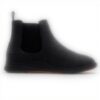 Aldo Mens Chelsea Boots Black Faux Leather Slip On
