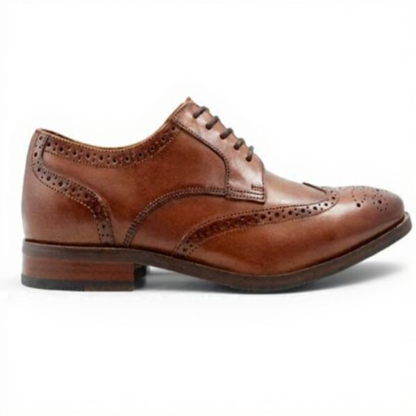 Aldo Larethienflex Oxford Mens Dress Shoes Cognac