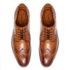 Aldo Larethienflex Oxford Mens Dress Shoes Cognac