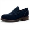 Aldo Sullivan Loafer Mens Leather Navy Casual Shoes