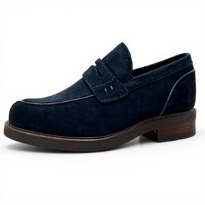 Aldo Sullivan Loafer Mens Leather Navy Casual Shoes