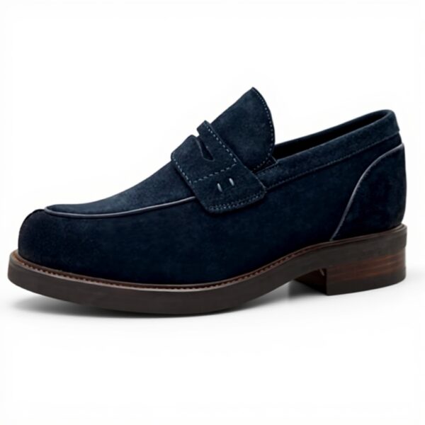 Aldo Sullivan Loafer Mens Leather Navy Casual Shoes
