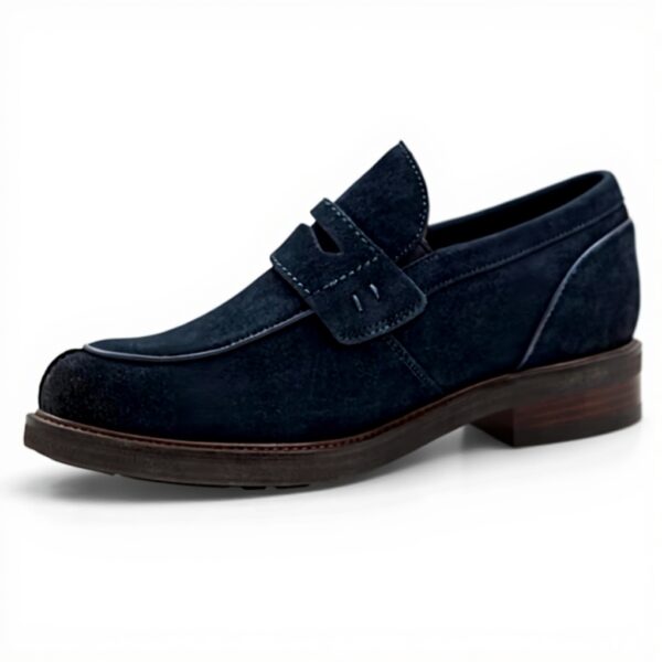 Aldo Sullivan Loafer Mens Leather Navy Casual Shoes