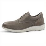 Aldo Mens Tyler Oxford Leather Lace Up Shoes Dark Beige