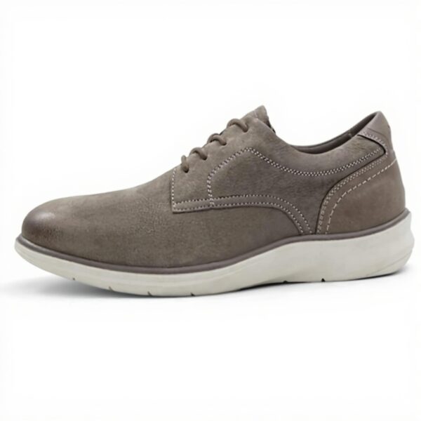 Aldo Mens Tyler Oxford Leather Lace Up Shoes Dark Beige