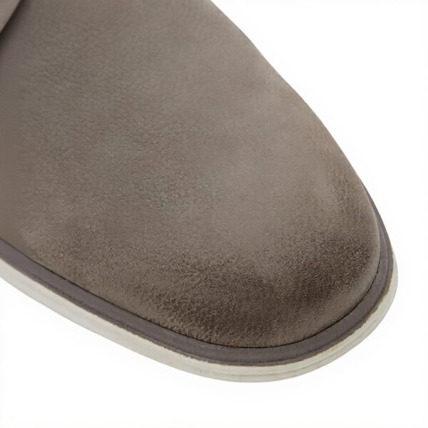 Aldo Mens Tyler Oxford Leather Lace Up Shoes Dark Beige