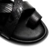 Aldo Mens ZainoFlat Sandal Leather Comfortable Black Size