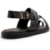 Aldo Mens ZainoFlat Sandal Leather Comfortable Black Size