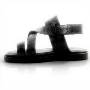 Aldo Mens ZainoFlat Sandal Leather Comfortable Black Size