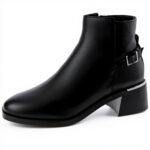 ALDO Siraveth Womens Ankle Boots Block Heel Black Brown