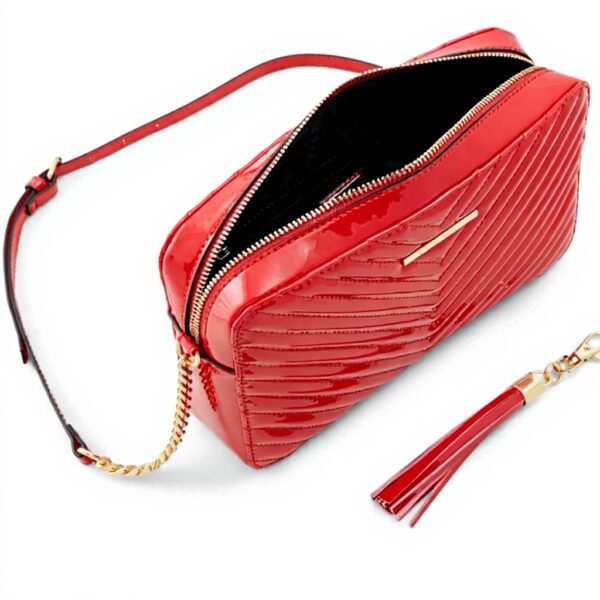 ALDO Womens Andressera Crossbody Bag Red Black