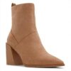 Aldo Bethanny Ankle Boot Women Leather Heel Shoes