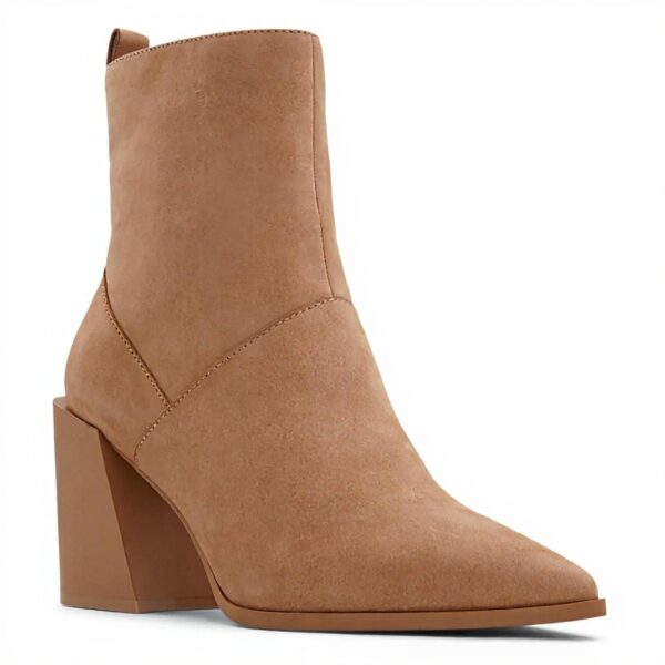 Aldo Bethanny Ankle Boot Women Leather Heel Shoes